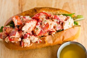 Oosterscheldekreeft: lobster roll