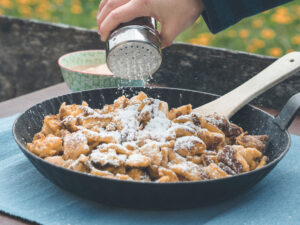 Kaiserschmarrn: poedersuiker