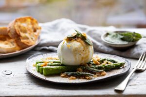 burrata asperges