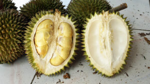 etenswaren die erg stinken: durian