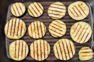 aubergine grillen