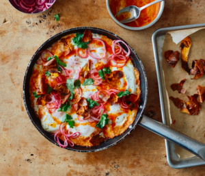 recepten met eieren: shakshuka