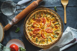 veggie quiche kerst