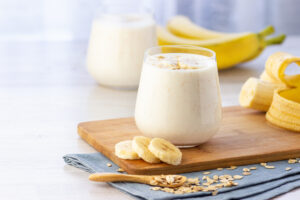 Havermout-bananen smoothie 