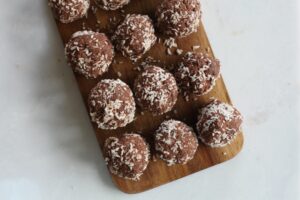 chokladbollar, chocoladeballetjes