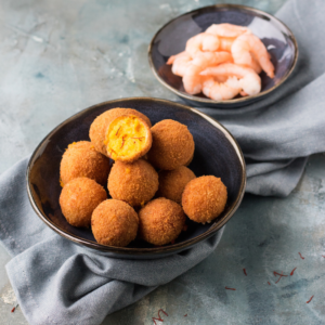 garnaal bitterballen voor een borrel 