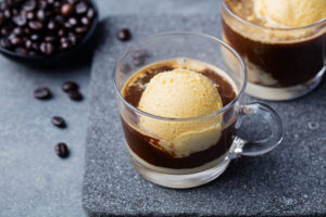 Koffie affogato