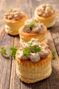 vegetarische vol-au-vent